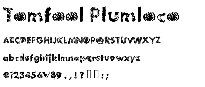 TomFool PlumLoco font